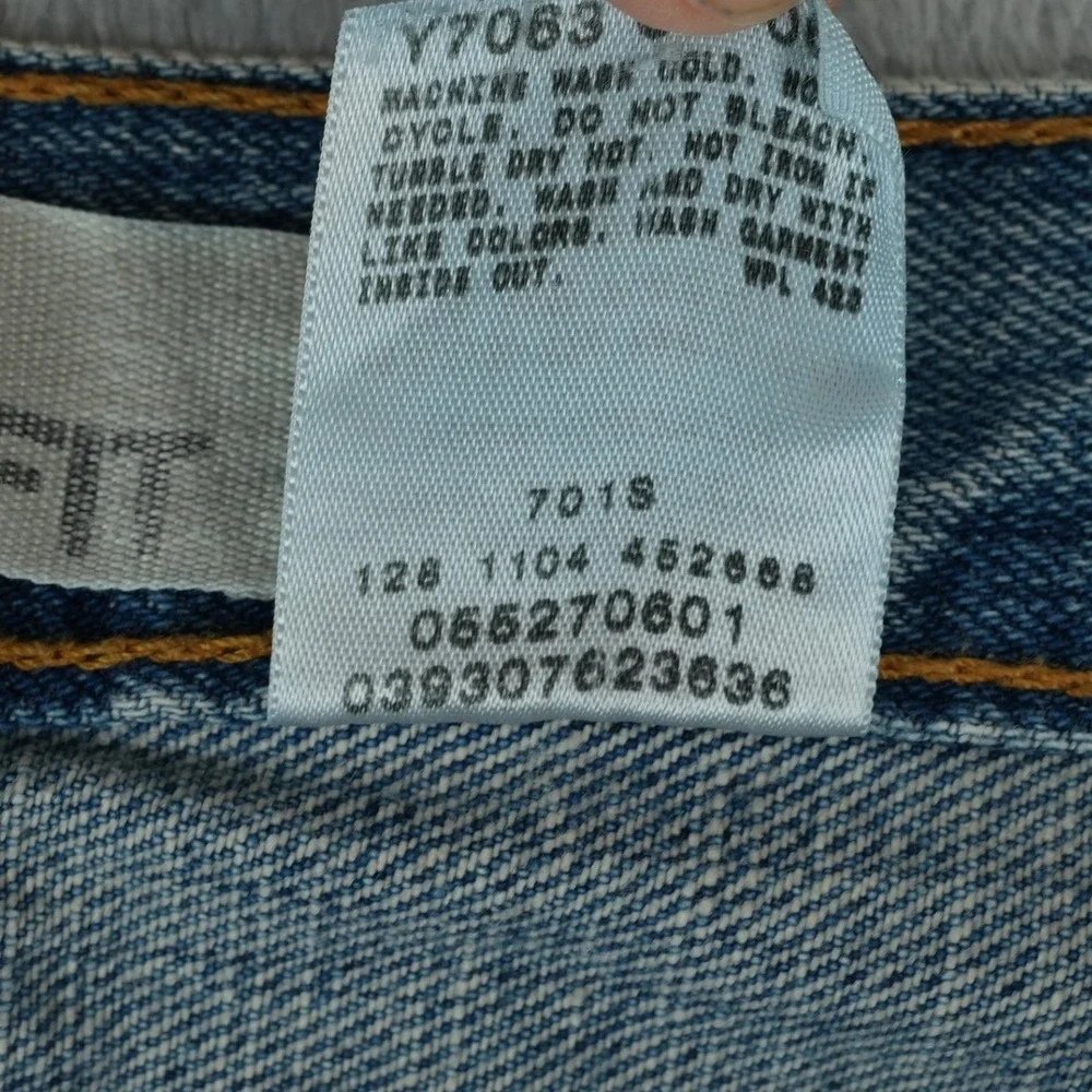 Vintage Levis 527 Low Rise Bootcut Jeans‎ Mens 40x26 Hemmed Y2K Western 2004
